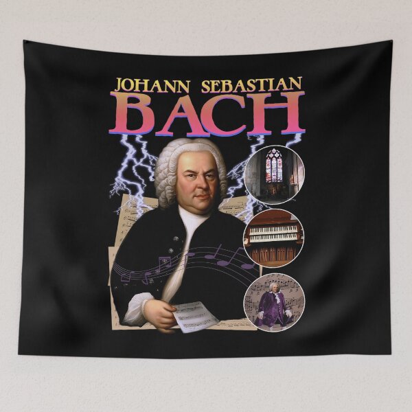 Item preview, Bach Rap Tee Classical Composer Music Band  designed and sold by Edencart.