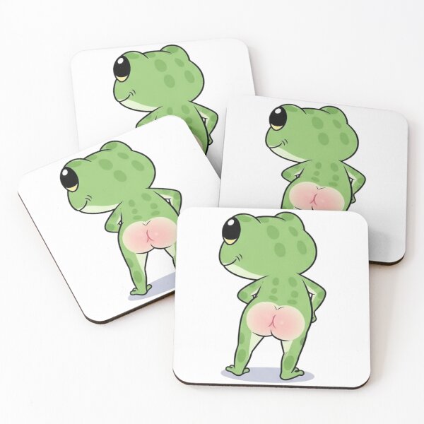 Item preview, Illustration Collection: Funny Anthropomorphic Frog – Kawaii Style designed and sold by Tw1nsAIArt.