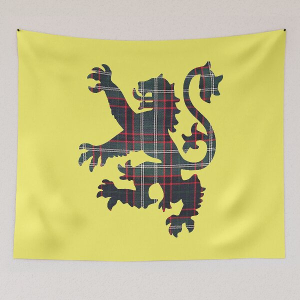 Item preview, Lion Rampant in Tartan designed and sold by Murph's Images.