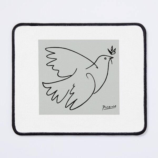 Item preview, Pablo Picasso's "Dove of Peace", 1949 designed and sold by Flower Buds and Bees.