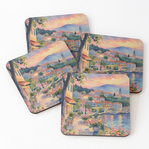Item preview, Evening stroll along the lakeshore designed and sold by sid1802.
