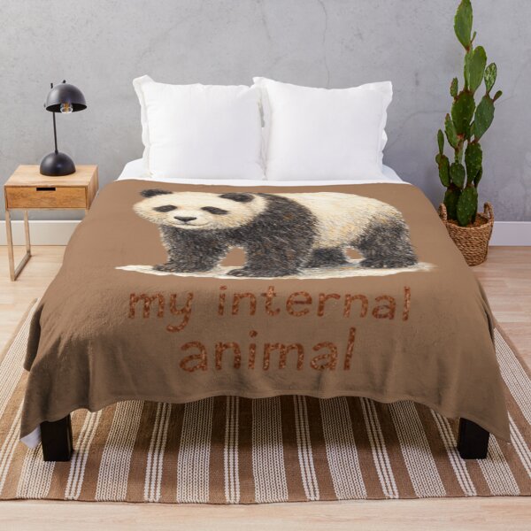 Item preview, My Internal Animal Panda – Realistic Colored Pencil Panda Art designed and sold by JOANNASKAH.