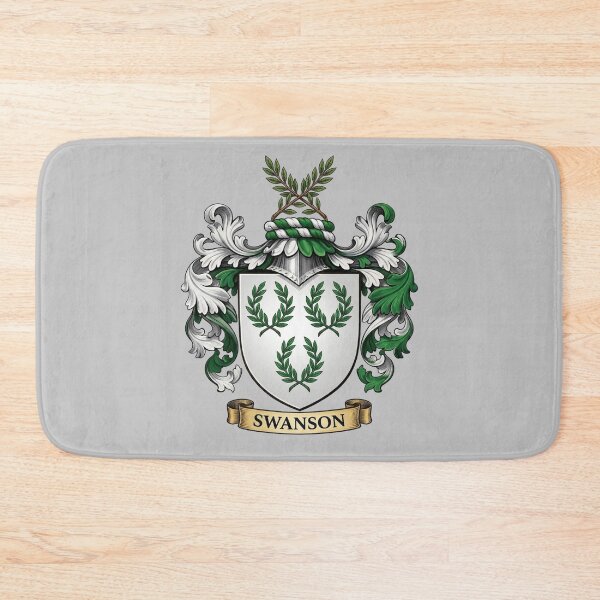 Item preview, The Swanson Family Coat of Arms designed and sold by BagTown Clans.