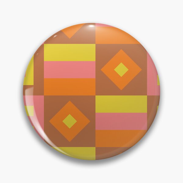 Item preview, retro-inspired squares and diamonds on checkered background designed and sold by Sheridanlongdog.