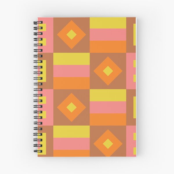 Item preview, retro-inspired squares and diamonds on checkered background designed and sold by Sheridanlongdog.