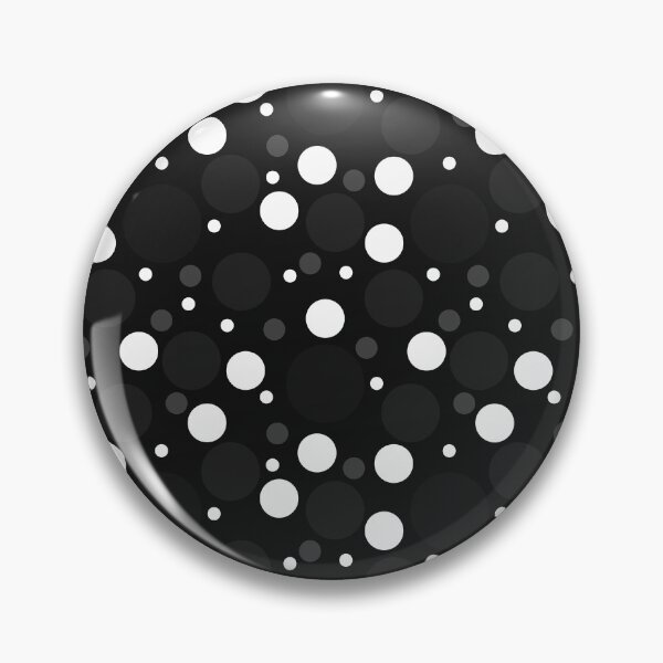 Item preview, Abstract Random Dark Grey, Light Grey and White Polka Dots  designed and sold by POLKAIWERX.