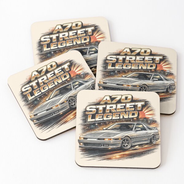 Item preview, Toyota Supra A70 Street Legend 80s JDM designed and sold by Retro Arabica.