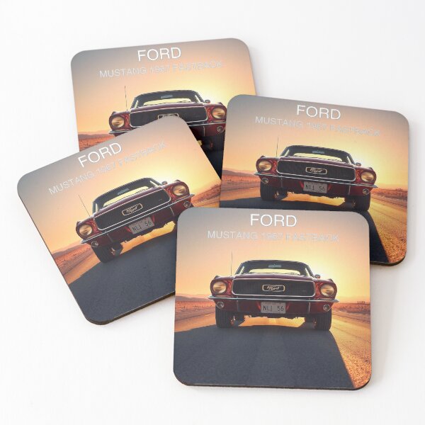 Item preview, Ford Mustang 1967 Fastback — Classic Poster designed and sold by DoaGarage.