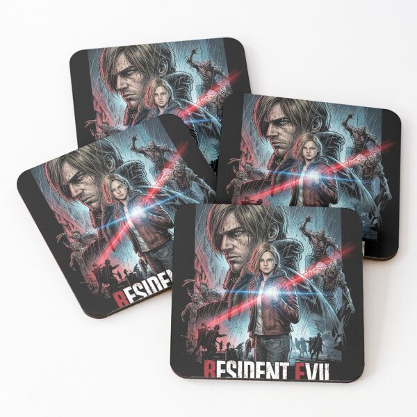Item preview, Resident Evil Requiem Leon S Kennedy Grace Ashcroft Style Poster Zombie Remake Survival Horror Poster designed and sold by Senpaiwaves.