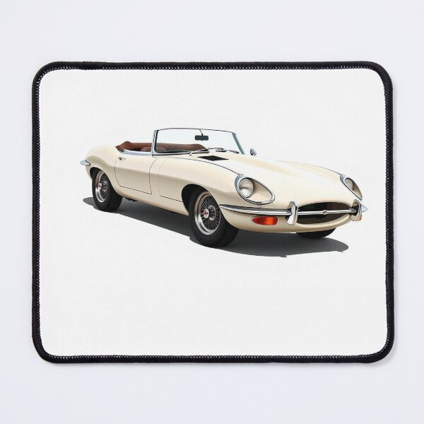 Item preview, Jaguar E-Type Roadster — Art Print designed and sold by DoaGarage.