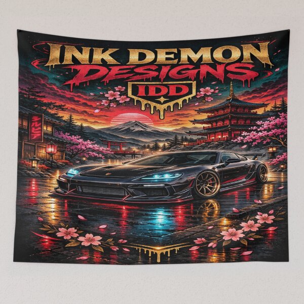 Item preview, Neon JDM Nightfall designed and sold by InkDemonDesigns.