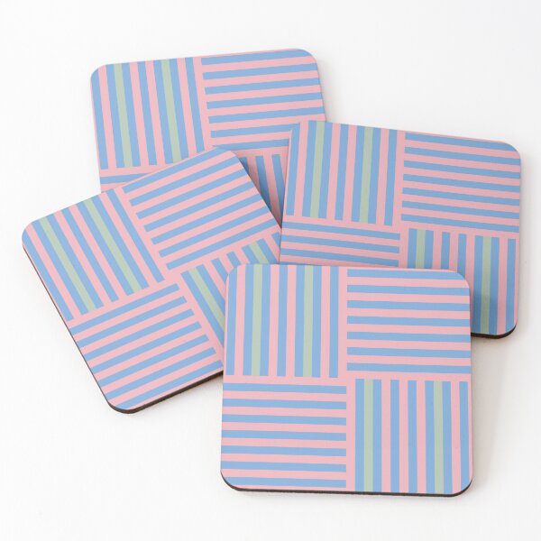 Item preview, Stripe Pattern in Pink and Blue designed and sold by Sheridanlongdog.