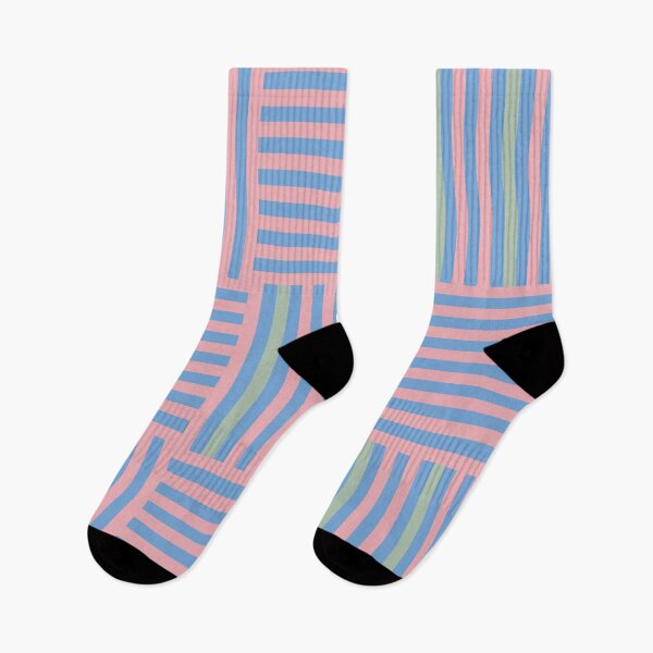 Item preview, Stripe Pattern in Pink and Blue designed and sold by Sheridanlongdog.