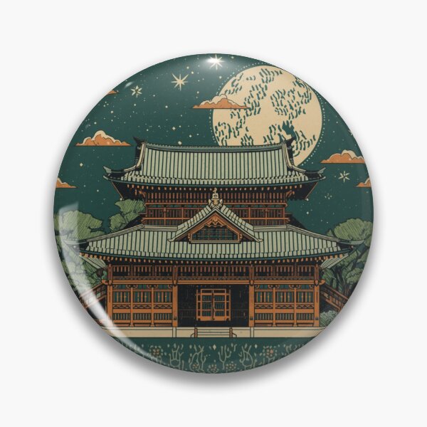 Item preview, Moonlit Temple of Forgotten Winds designed and sold by BallBallon's.