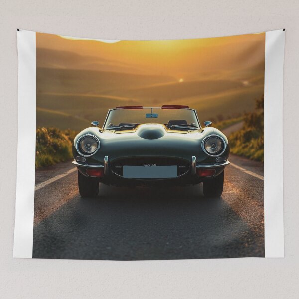 Item preview, Jaguar E-Type Roadster — Classic Poster designed and sold by DoaGarage.