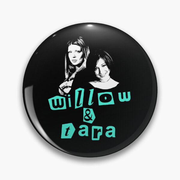 Item preview, Willow & Tara - Lightning Blue Text designed and sold by Vixetches.