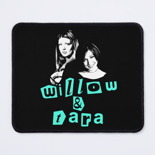 Item preview, Willow & Tara - Lightning Blue Text designed and sold by Vixetches.