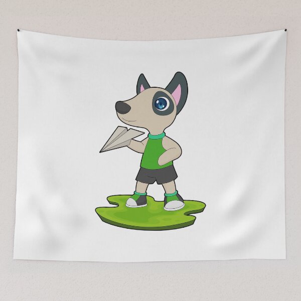 Item preview, Dog Paper airplane designed and sold by Snabdesign84.