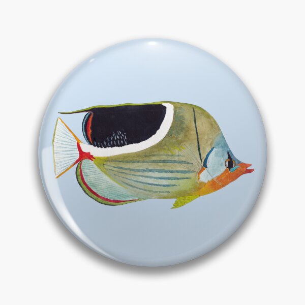 Item preview, SADDLEBACK BUTTERFLYFISH-Chaetodon ephippium designed and sold by BEATRIZ ABAITUA.