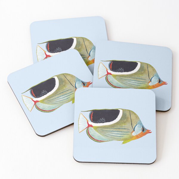 Item preview, SADDLEBACK BUTTERFLYFISH-Chaetodon ephippium designed and sold by BEATRIZ ABAITUA.