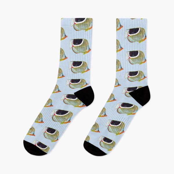 Item preview, SADDLEBACK BUTTERFLYFISH-Chaetodon ephippium designed and sold by BEATRIZ ABAITUA.