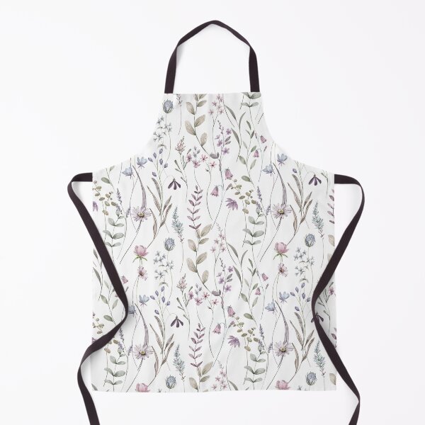 Item preview, Soft Botanical Floral - white mauve designed and sold by Elena Ivan - Papadopoulou.