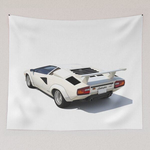 Item preview, Lamborghini Countach LP500 — Art Print designed and sold by DoaGarage.