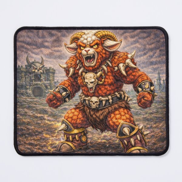 Item preview, Beast-Ram, Sheep-Man’s Feral Enforcer | Sheepism Parody designed and sold by Thpoar.