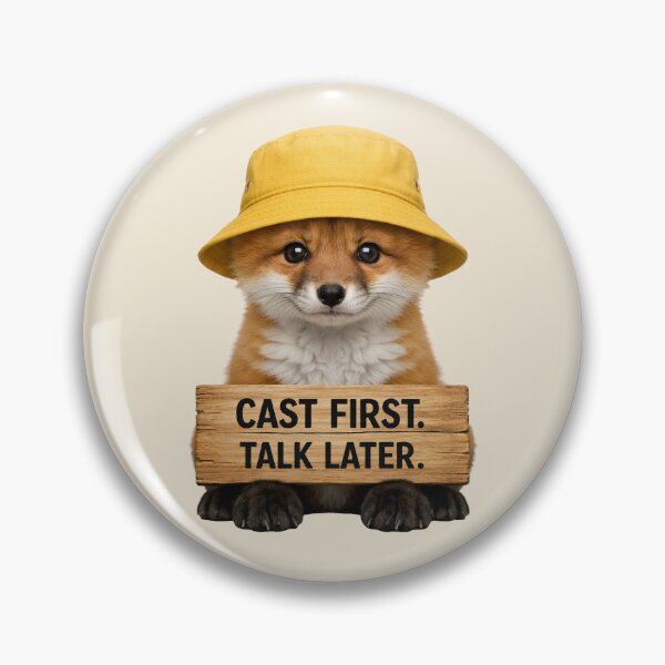 Item preview, Cast First Talk Later Fox designed and sold by EimSol.