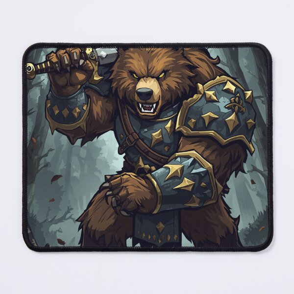 Item preview, Bearborn Warlord of the Autumn Woods designed and sold by BallBallon's.