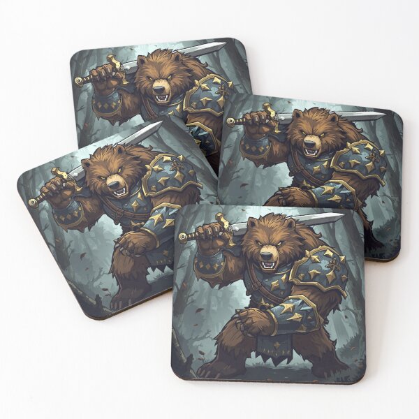 Item preview, Bearborn Warlord of the Autumn Woods designed and sold by BallBallon's.