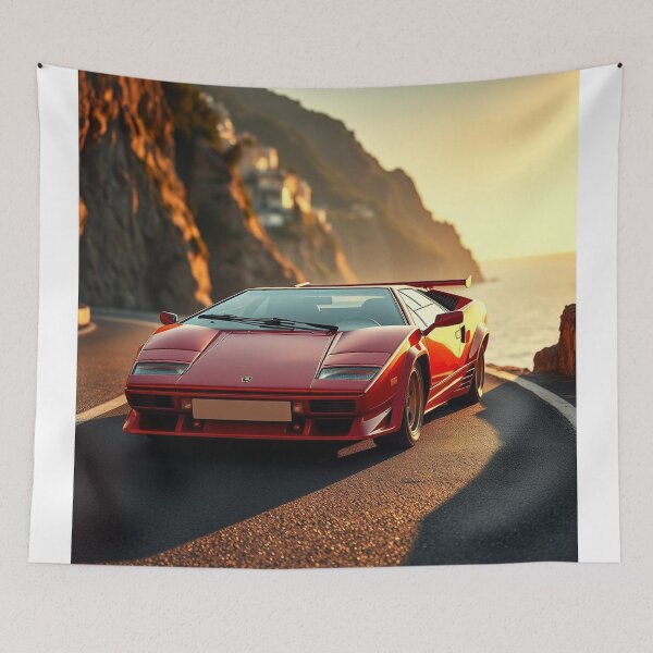 Item preview, Lamborghini Countach LP500 — Classic Poster designed and sold by DoaGarage.