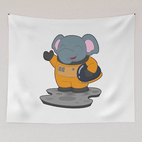 Item preview, Elephant Astronaut Space designed and sold by Snabdesign84.