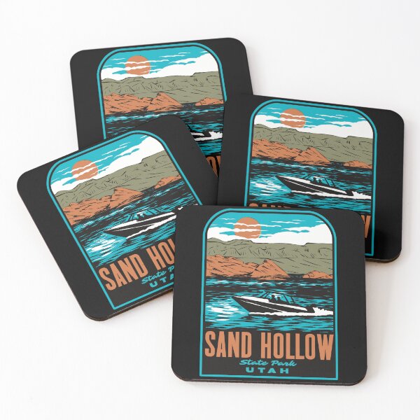 Item preview, Sand Hollow State Park Utah Retro designed and sold by HalpinDesign.