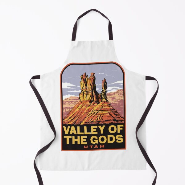 Artikelvorschau, Valley of the Gods Utah Retro entworfen und verkauft von HalpinDesign.