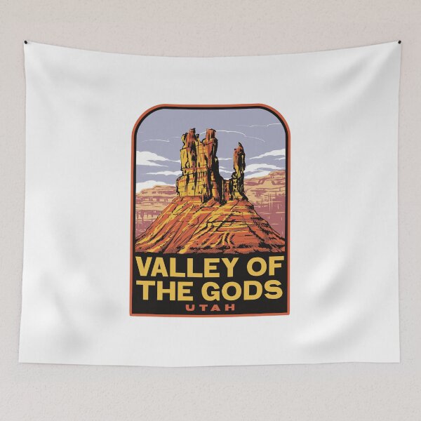 Item preview, Valley of the Gods Utah Retro designed and sold by HalpinDesign.