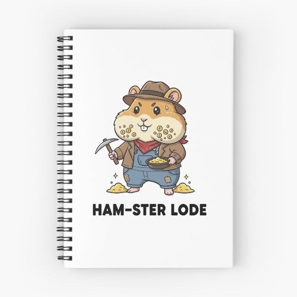 Item preview, Hamster Gold Miner Lucky Prospector designed and sold by mintxw.