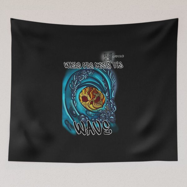 Item preview, Where Fire Meets The Wave designed and sold by Regiumiko.