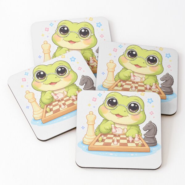Item preview, Kawaii Croco Chess Club - Smart& Cute. designed and sold by Lylysun.