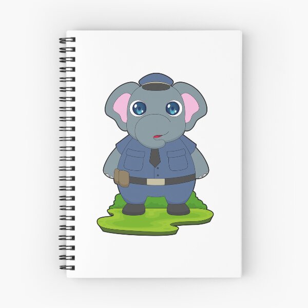 Item preview, Elephant Cop Police hat Police designed and sold by Snabdesign84.