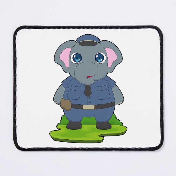 Item preview, Elephant Cop Police hat Police designed and sold by Snabdesign84.