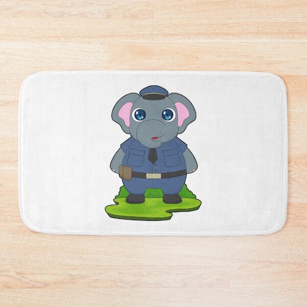 Item preview, Elephant Cop Police hat Police designed and sold by Snabdesign84.