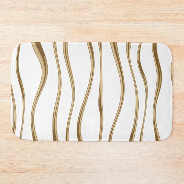 Item preview, Luxury White Gold Vertical Abstract Seamless Pattern designed and sold by DesigntshirtWB.