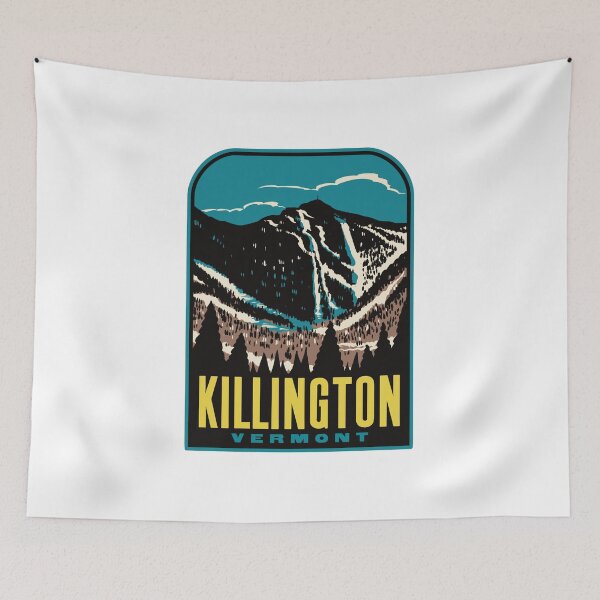 Item preview, Killington Vermont Retro Ski Mountain designed and sold by HalpinDesign.