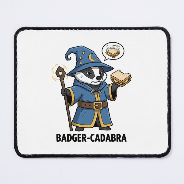 Item preview, Badger-cadabra Magic Sandwich Wizard designed and sold by mintxw.