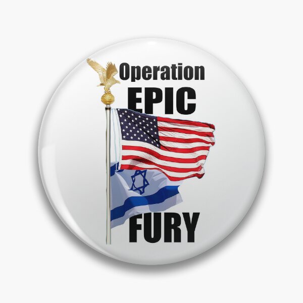 Artikelvorschau, Operation Epic Fury USA Israel entworfen und verkauft von IconicTee.