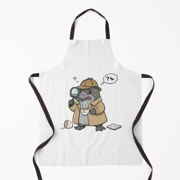 Item preview, Detective Platypus Sherlock Mystery Investigator designed and sold by mintxw.