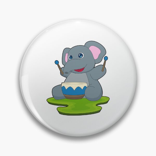 Item preview, Elephant Musician Drum Music designed and sold by Snabdesign84.
