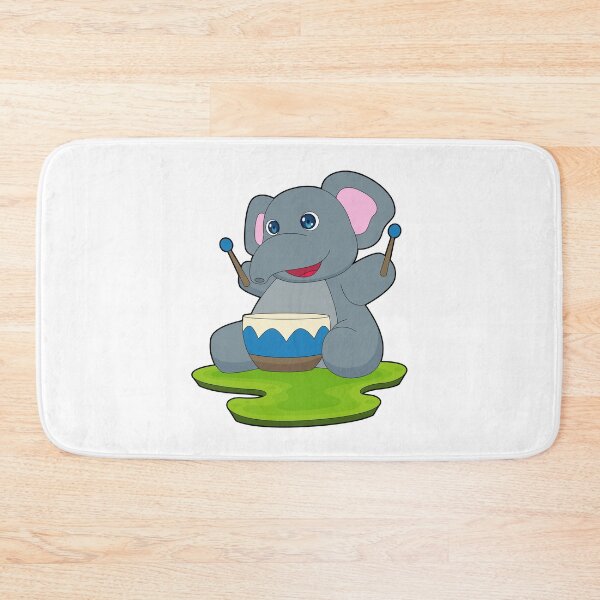 Item preview, Elephant Musician Drum Music designed and sold by Snabdesign84.