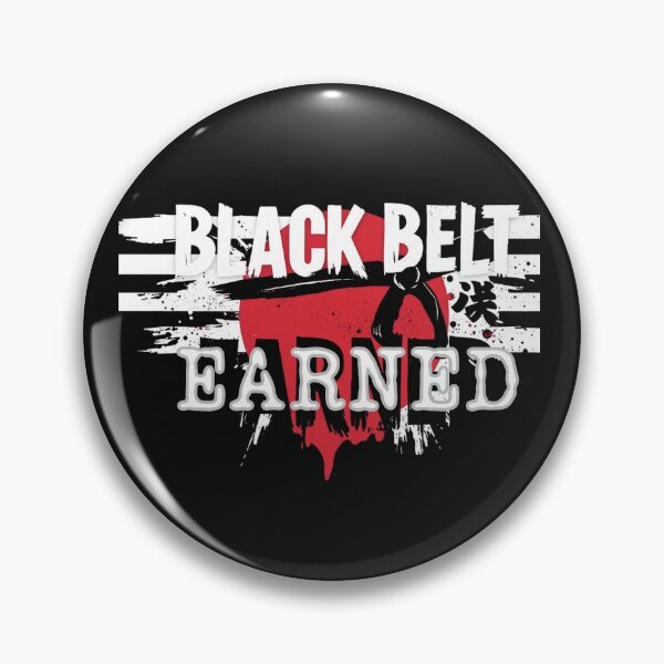 Item preview, BLACK BELT EARNED – Japanese Judo Martial Arts Design designed and sold by Sparkofart07.